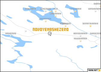 map of Novoye Mashezero
