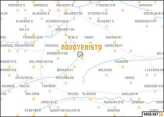 map of Novoye Misto