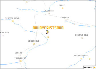 map of Novoye Pistsovo