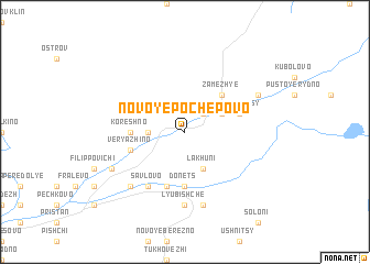 map of Novoye Pochepovo