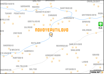 map of Novoye Putilovo