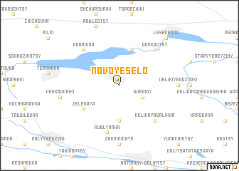 map of Novoye Selo