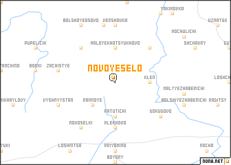 map of Novoye Selo