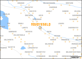 map of Novoye Selo