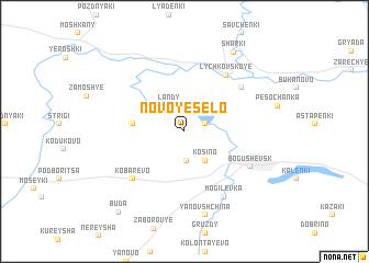 map of Novoye Selo