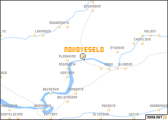 map of Novoye Selo