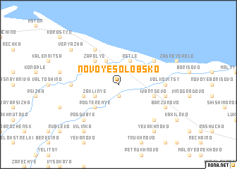 map of Novoye Solobsko