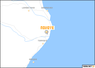 map of Novoye