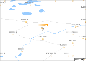 map of Novoye