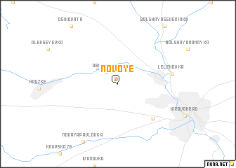 map of Novoye