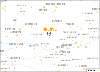 map of Novoye