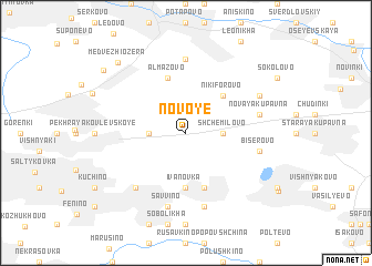 map of Novoye