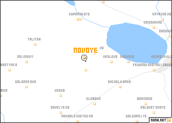 map of Novoye