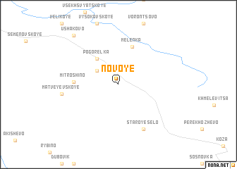 map of Novoye