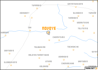 map of Novoye
