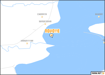 map of Novoye