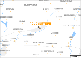 map of Novoyur\