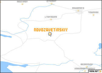 map of Novozavetinskiy