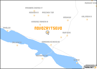 map of Novo-Zaytsevo