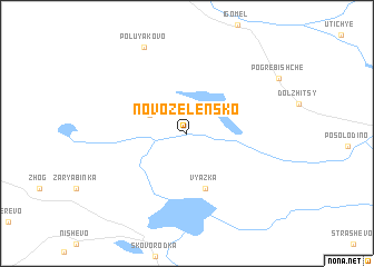 map of Novo-Zelensko