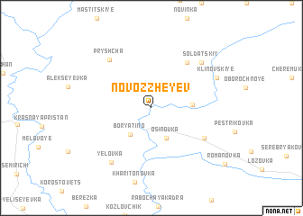 map of Novozzheyev