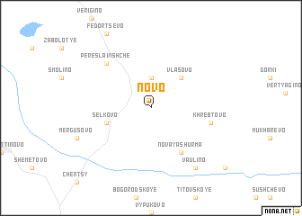 map of Novo