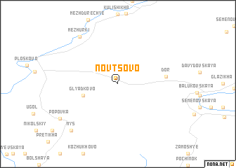 map of Novtsovo