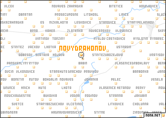 map of Nový Drahonov
