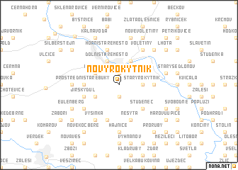 map of Nový Rokytník