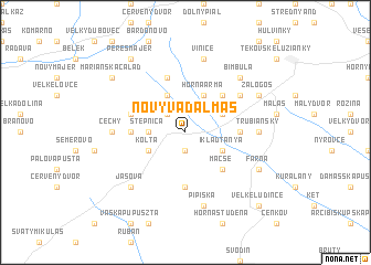 map of Nový Vadalmáš