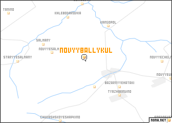 map of Novyy Ballykul\