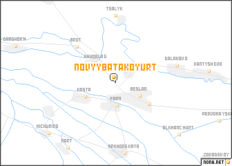 map of Novyy Batakoyurt