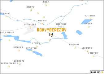 map of Novyy Berezay