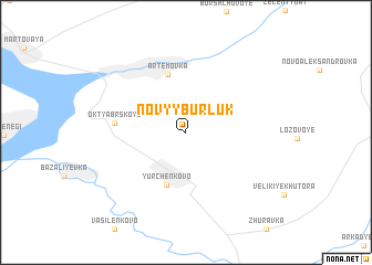 map of Novyy Burluk