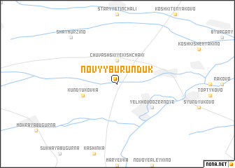 map of Novyy Burunduk