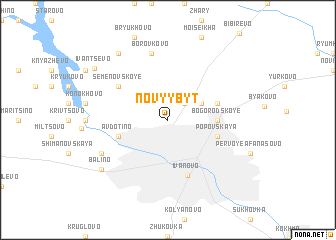 map of Novyy Byt