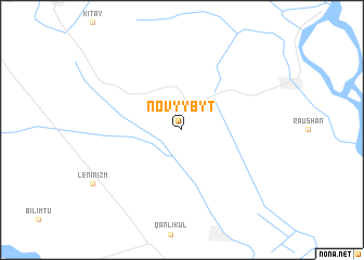 map of Novyy Byt