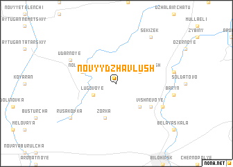 map of Novyy Dzhavlush