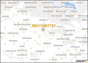 map of Novyye Bittsy