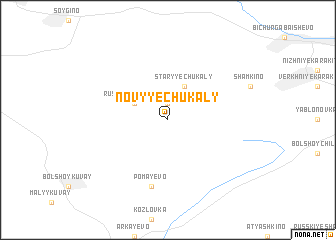 map of Novyye Chukaly