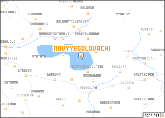 map of Novyye Golovachi