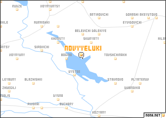 map of Novyye Luki