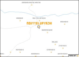 map of Novyye Lupyazhi