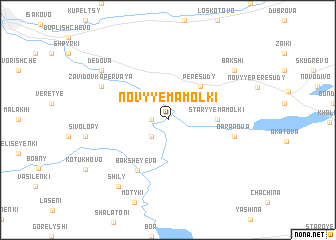 map of Novyye Mamolki