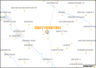 map of Novyye Mayaki