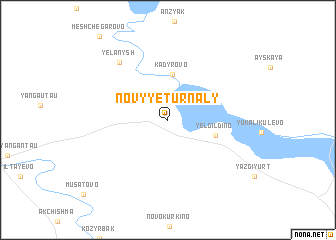 map of Novyye Turnaly