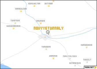 map of Novyye Turnaly