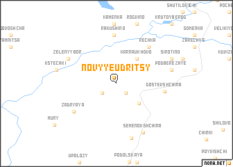 map of Novyye Udritsy