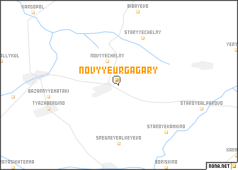 map of Novyye Urgagary