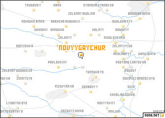 map of Novyy Gaychur